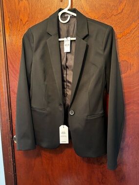 Express Black Single-Button Women's Blazer